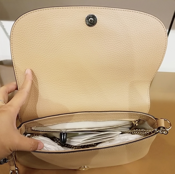 Gucci Soho Disco GG Red Tassel Chain Crossbody Bag - Picture 16 of 16